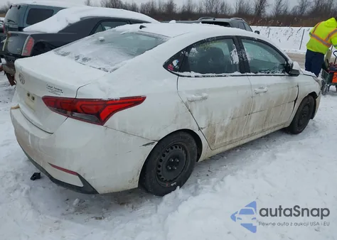 2018 Hyundai Accent Se from USA, damaged, VIN 3KPC24A38JE032677